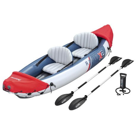 Oppblåsbar Kajakk Hydro-Force Lite-Rapid X2 65077 - 321x88cm - 2 pers