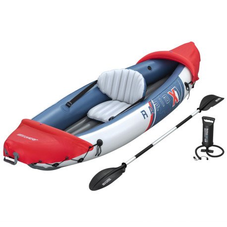 Oppblåsbar Kajakk Hydro-Force Rapid X1 65176 - 290x91cm - 1 pers